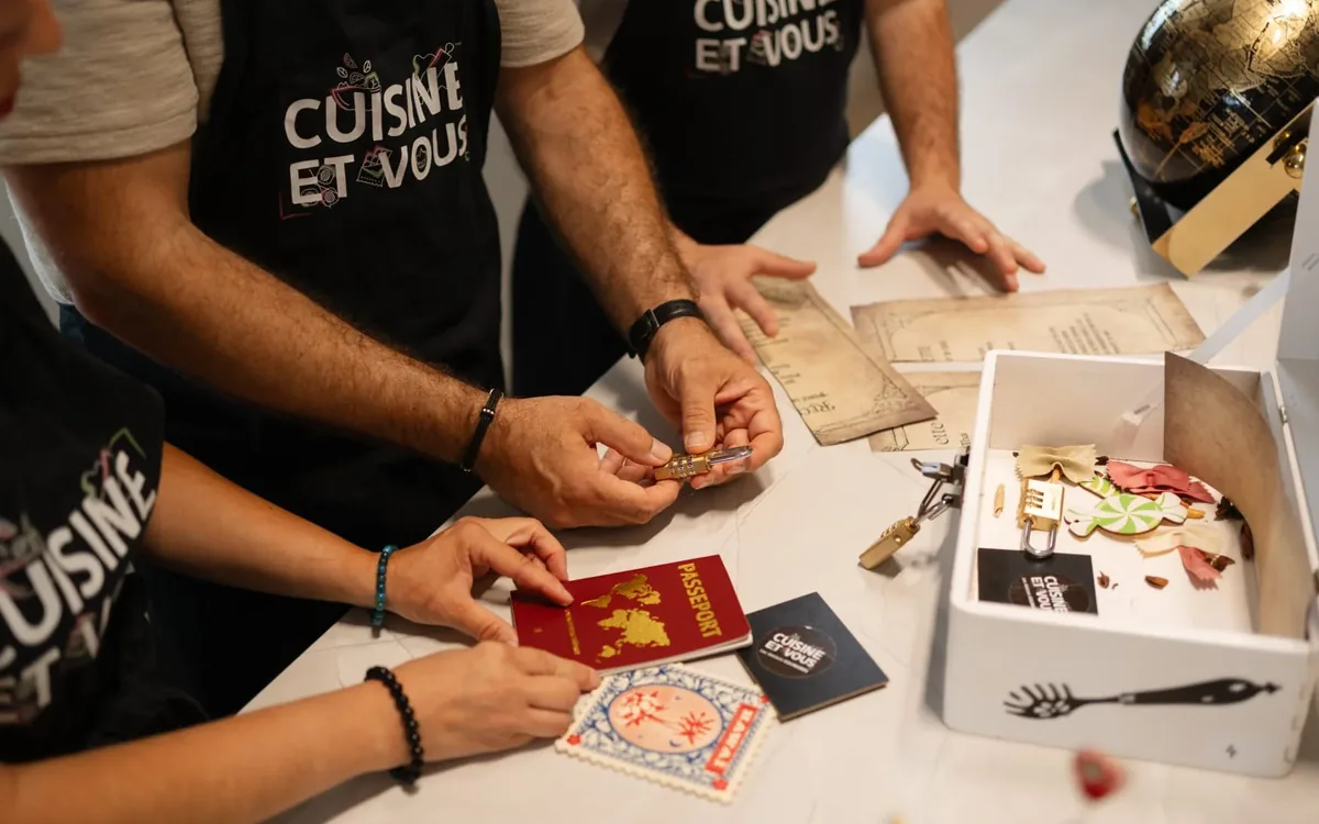 Team building culinaire - équipe Cuisine et Vous